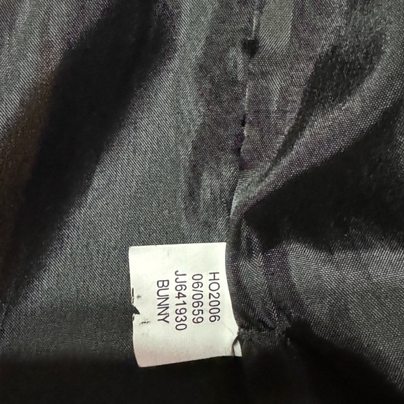 Vintage Split Black Bunny fur Coat - Picture 8 of 12